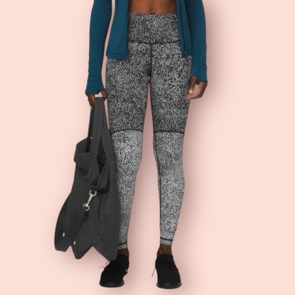 lululemon athletica Pants - LULULEMON Polar Shift Alpine Wunder Under High Rise Blocked Tight 28”